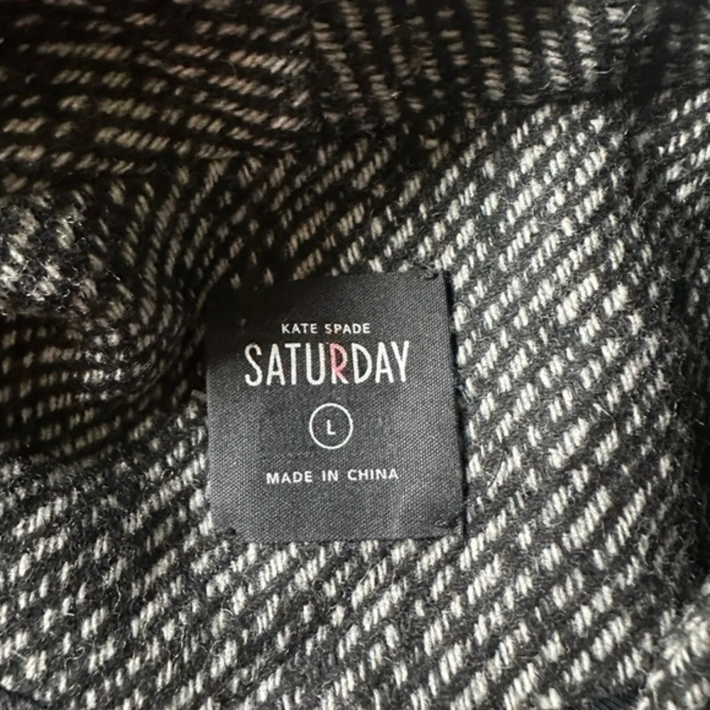 Kate Spade Saturday‎ Fencing Coat Size Large